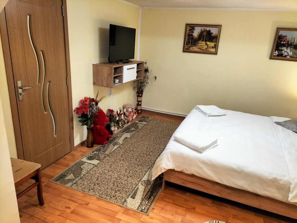 Bed, TV and multimedia, Photo of the whole room, Bedroom