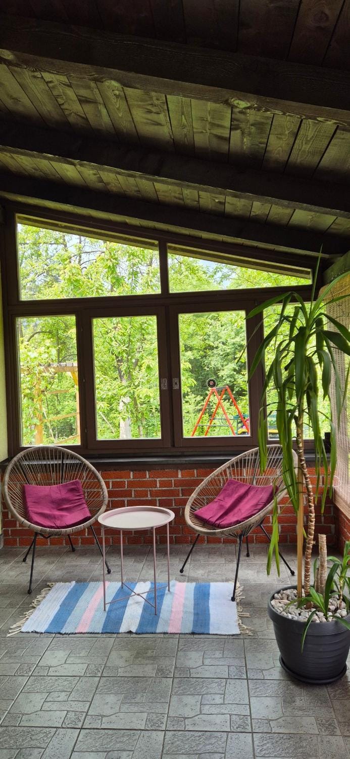 Patio, Day, View (from property/room), Balcony/Terrace, Seating area, Garden view