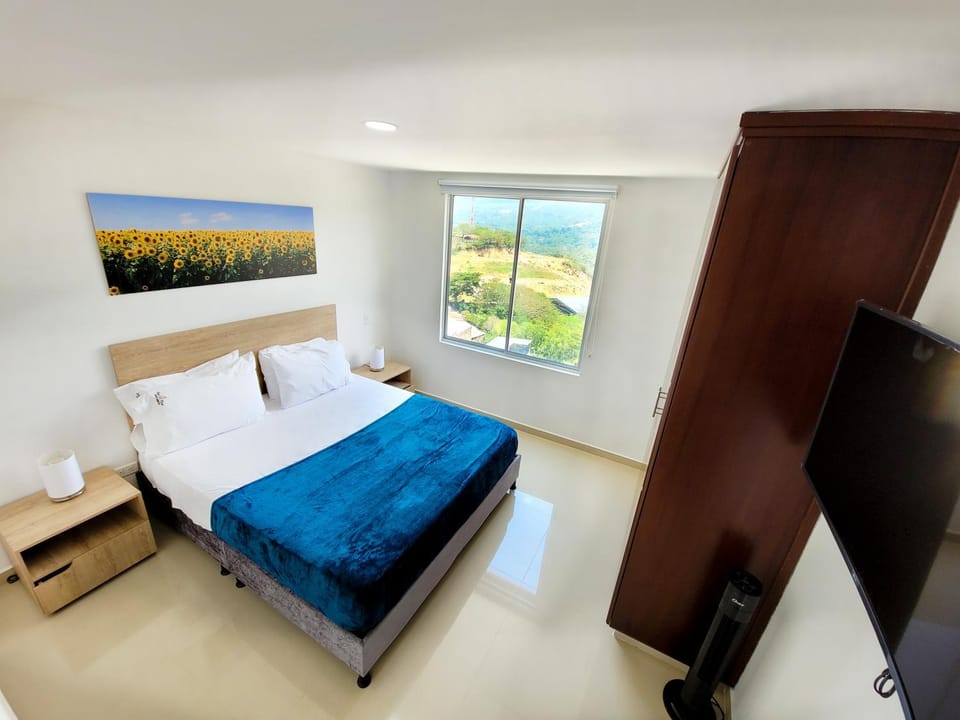 Bed, Photo of the whole room, Bedroom, wardrobe