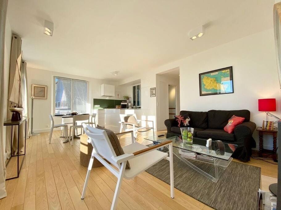 Appartement proche plage avec vue mer Apartment in Carnac