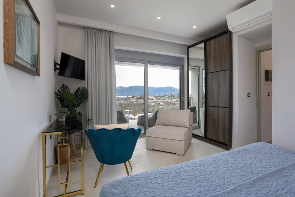 Bedroom, Sea view