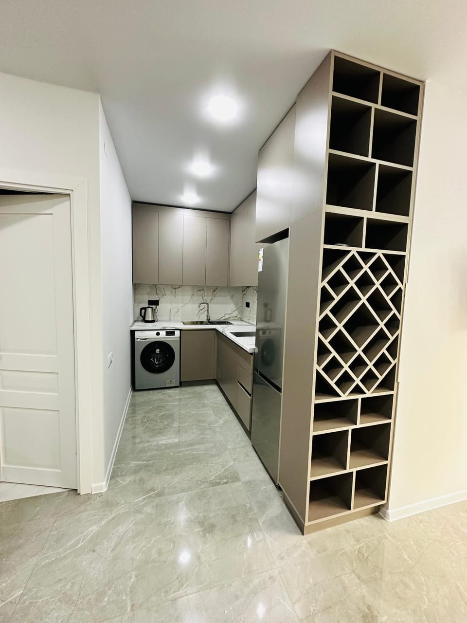 Kitchen or kitchenette, minibar, pet friendly, stove, washing machine