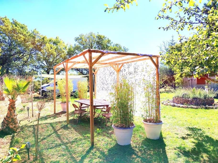 Spring, Natural landscape, Garden, Dining area, Garden view
