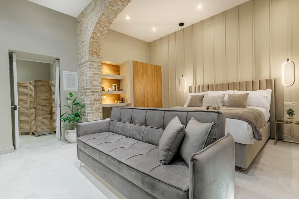 Living room, Bedroom