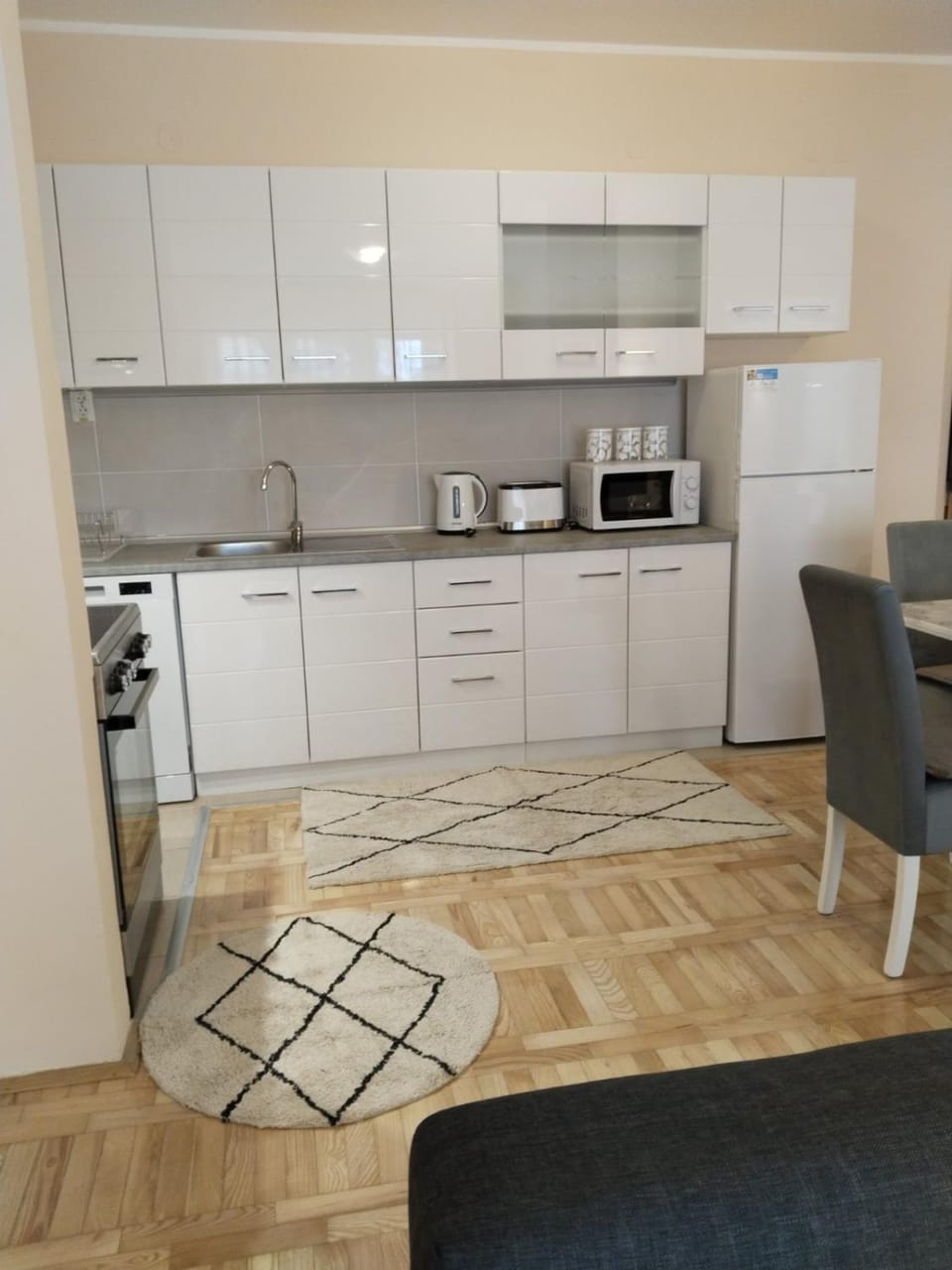 Coffee/tea facilities, Kitchen or kitchenette, Dining area, dishwasher, minibar, pet friendly, stove, toaster