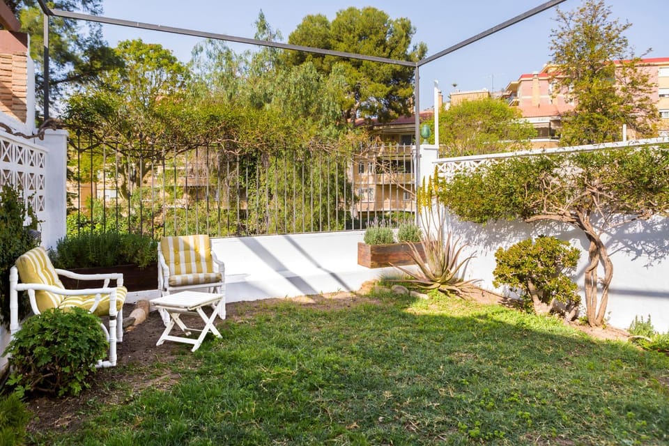 Spring, Garden, Garden view