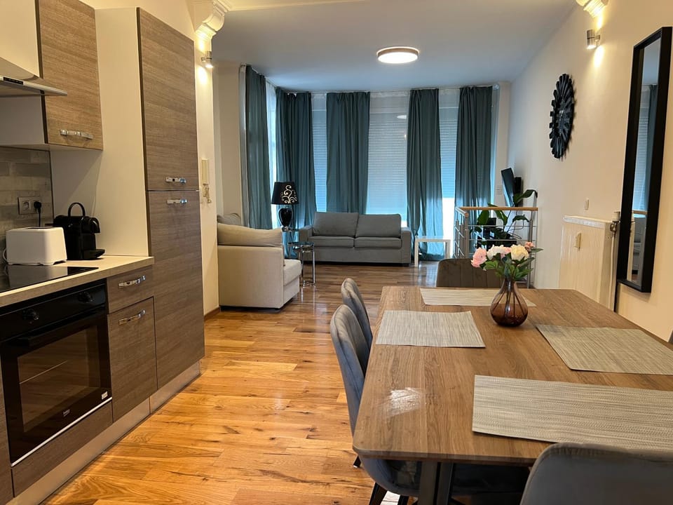 Design europarlament apartment with private terrace Apartment in Ixelles