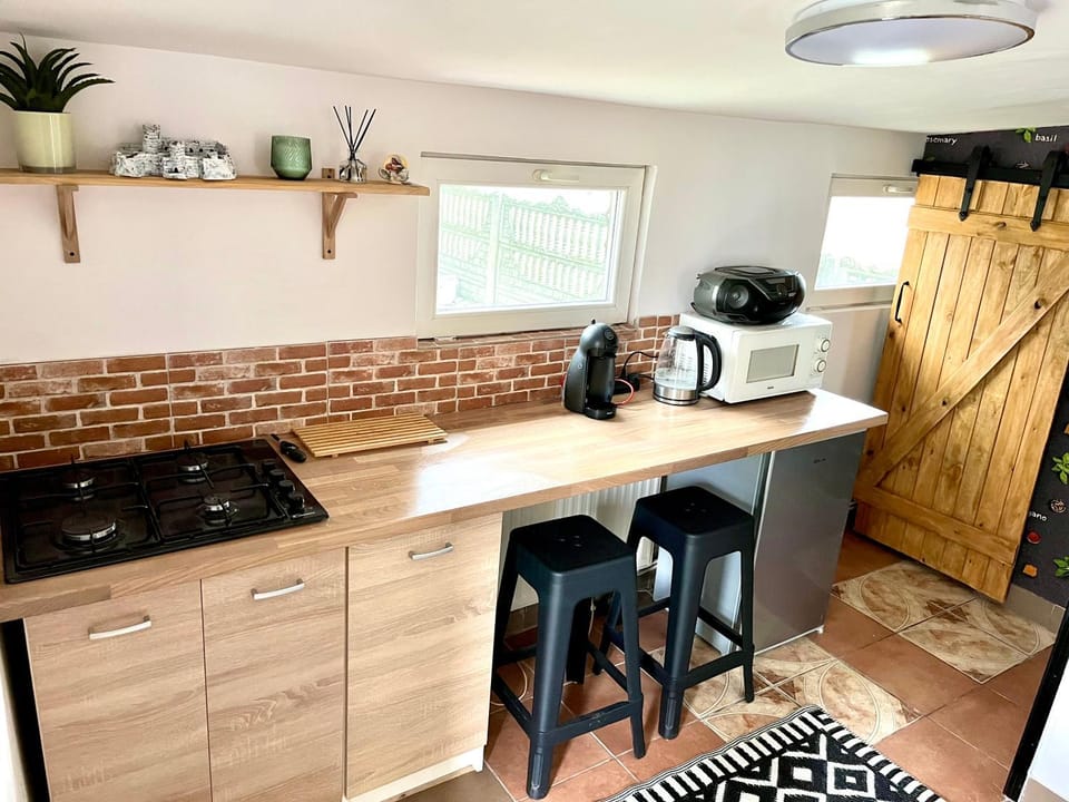 Coffee/tea facilities, Kitchen or kitchenette, minibar, pet friendly, stove