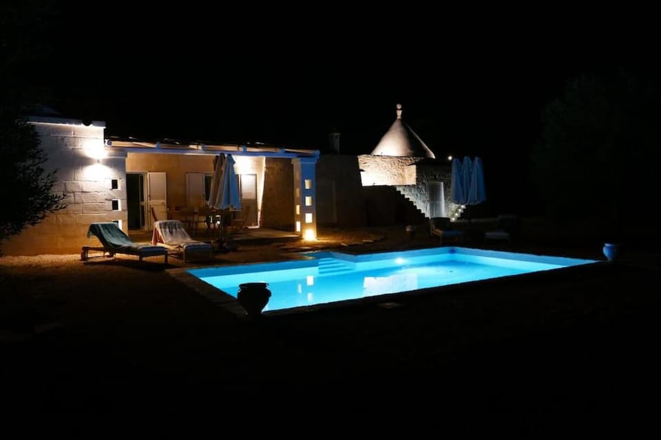 Natural landscape, Pool view, Swimming pool, sunbed