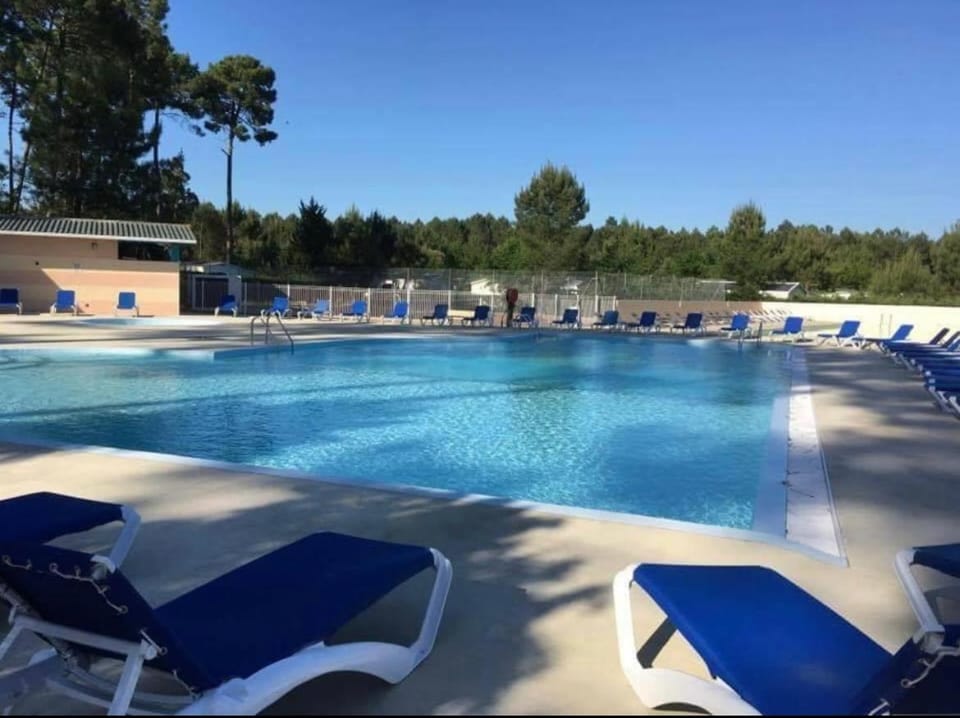 Pool view, Swimming pool, sunbed