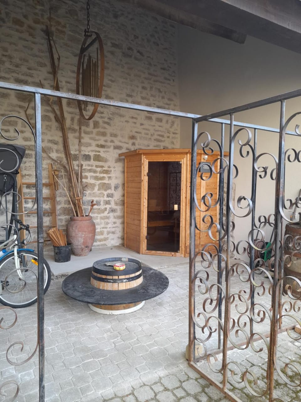 Property building, Sauna