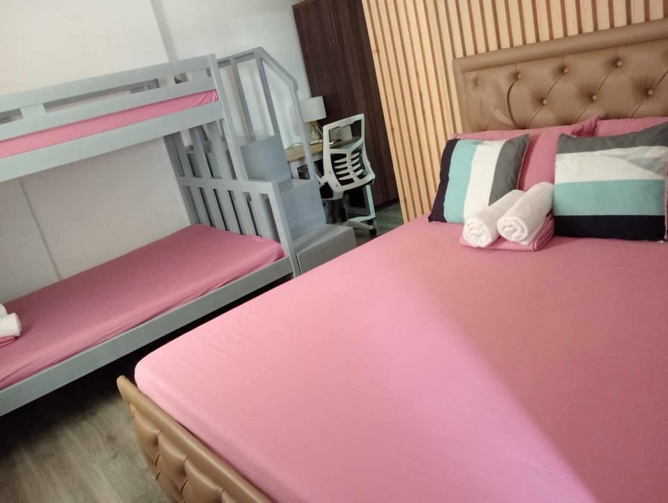 Spacious Combine Family Unit Condo at Mesaverte Residences downtown near SM Gaisano Robinson and Centrio Apartment in Cagayan de Oro