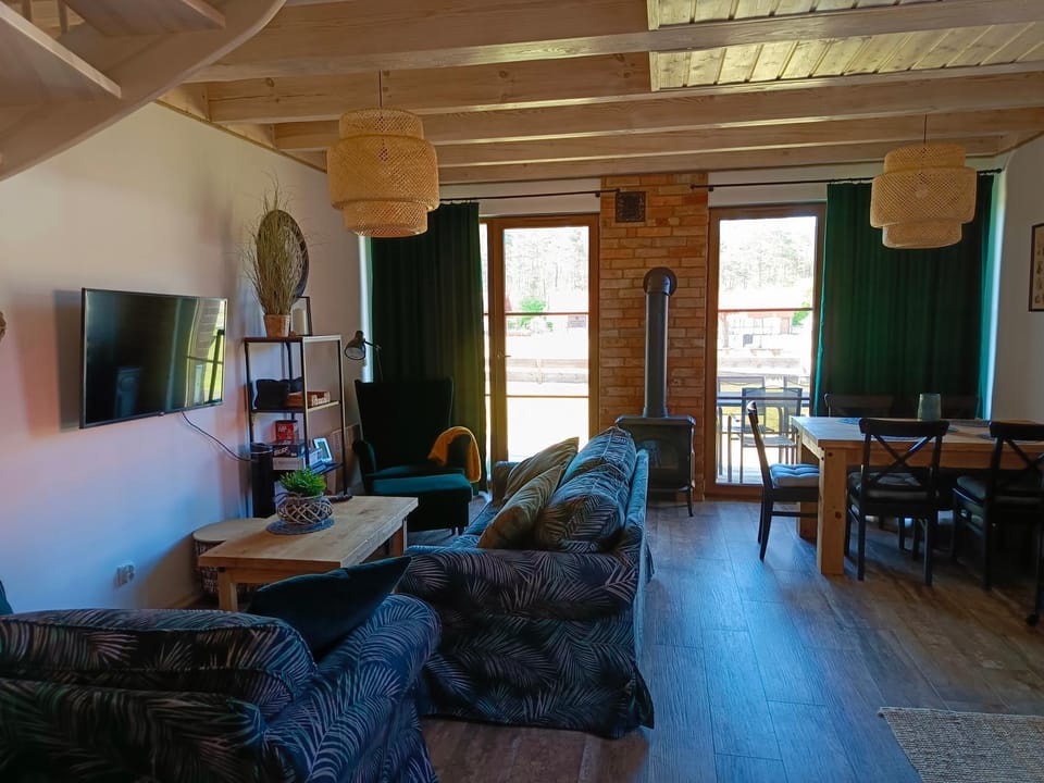 Rozmaryn - Komfortowy domek całoroczny na Kaszubach House in Pomeranian Voivodeship