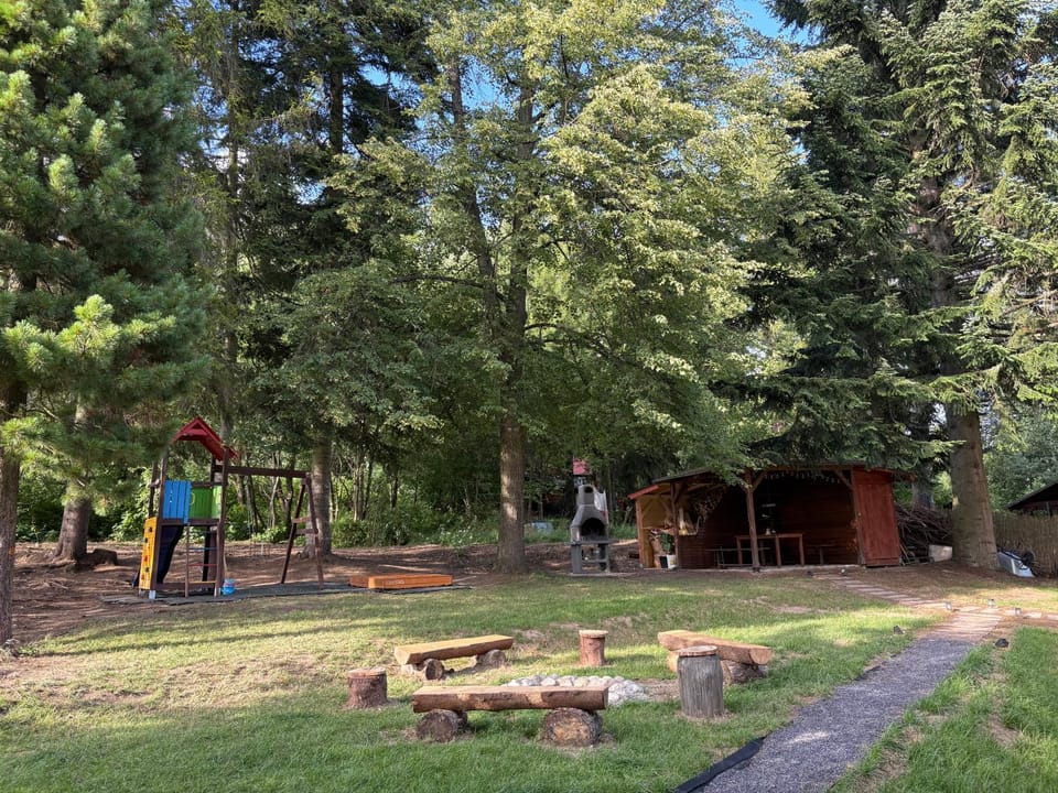 Children play ground, Garden, Evening entertainment, Garden view