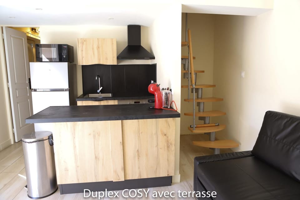 Coffee/tea facilities, Kitchen or kitchenette, minibar, stove