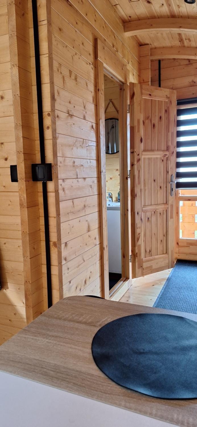 Roulotte la Bohême est son Spa en Baie de Somme Chalet in Hauts-de-France