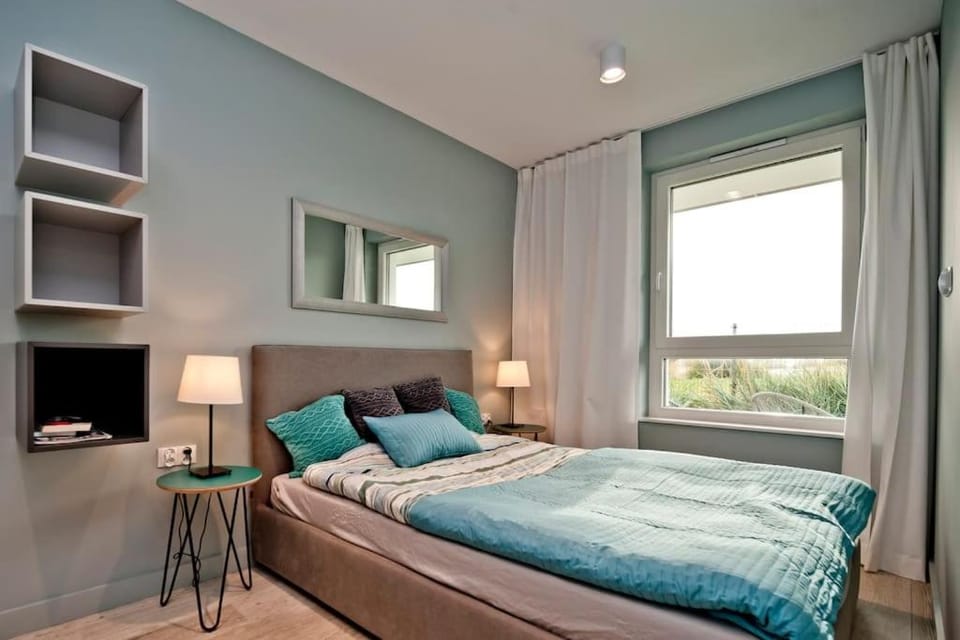 Apartament nad zatoką z ogródkiem Apartment in Pomeranian Voivodeship