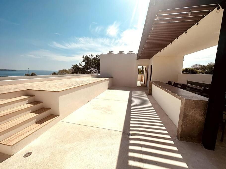Micaela Bacalar C2 Depto de lujo Vista Laguna Apartment in State of Quintana Roo