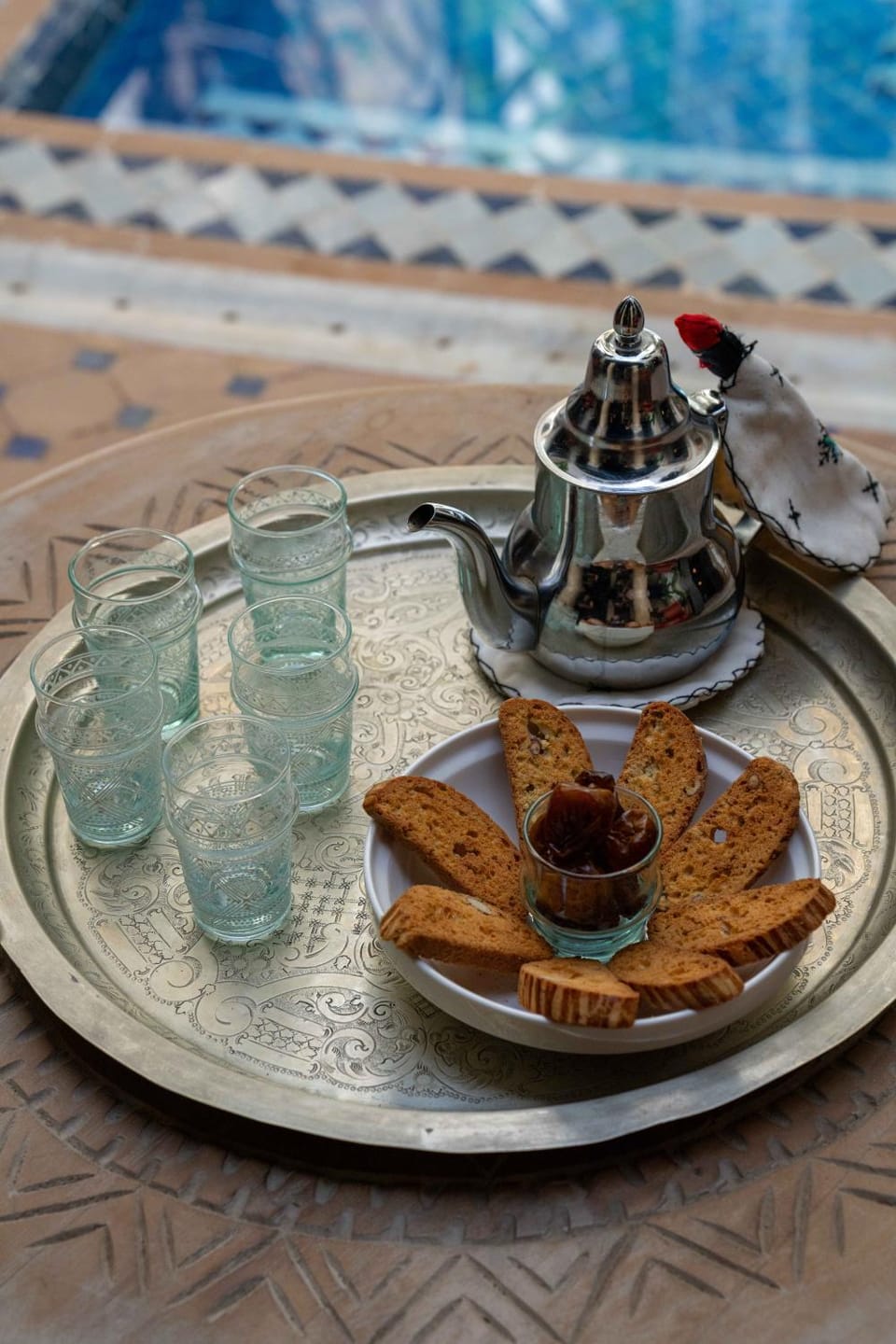 Food and drinks, Swimming pool