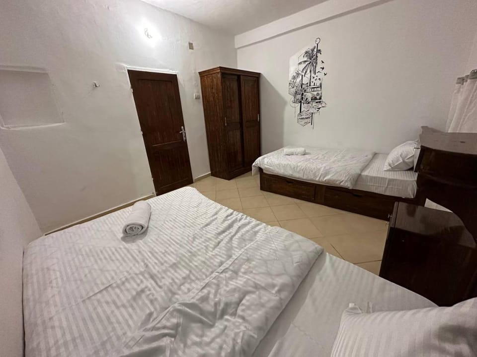 Bed, Photo of the whole room, Bedroom, towels, wardrobe