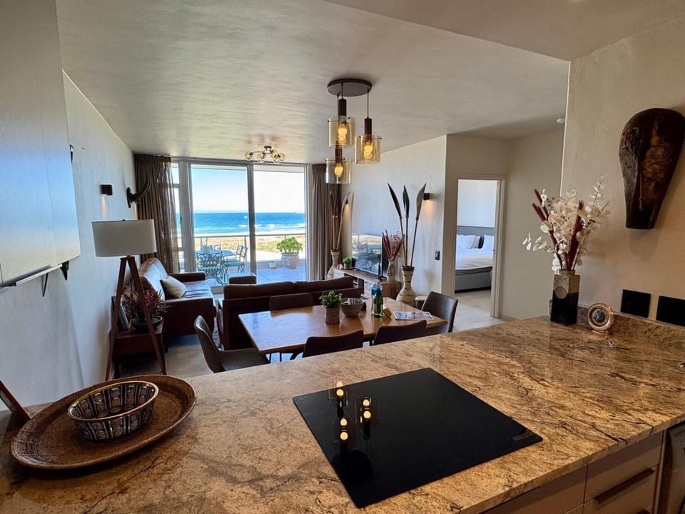 Living room, Seating area, Dining area, Sea view