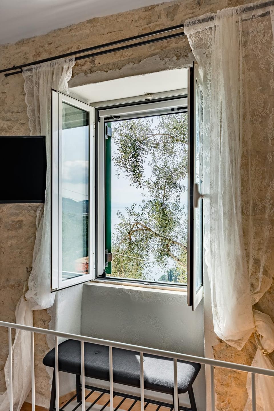 View (from property/room), Bedroom, Sea view