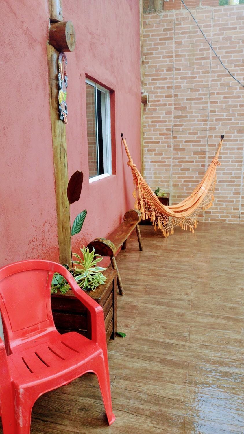Vista para mar enseada Chalet in State of São Paulo