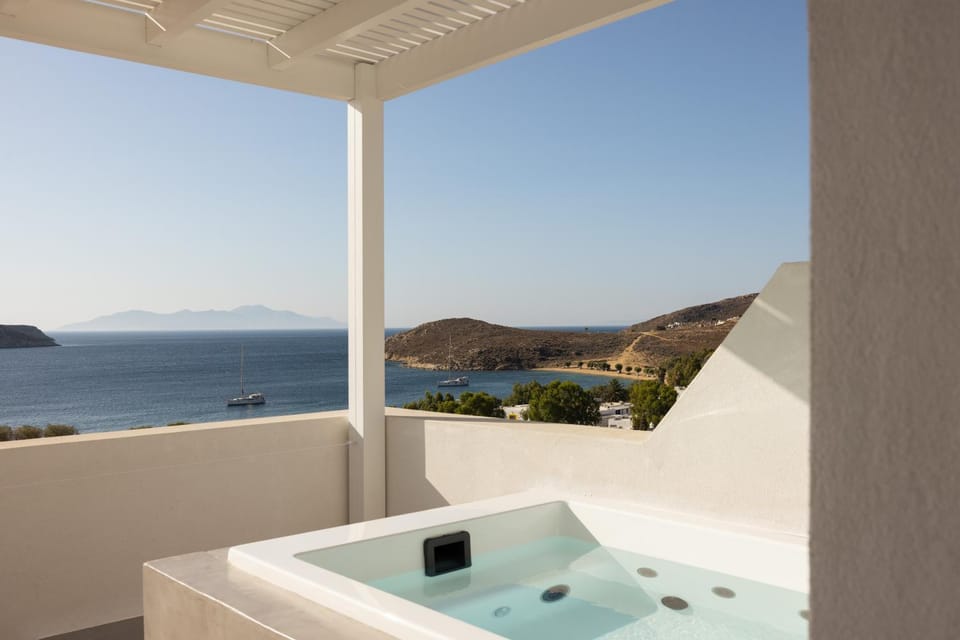 Patio, View (from property/room), Seating area, Sea view