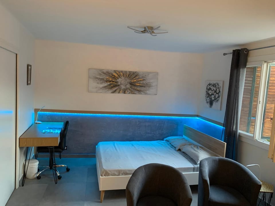 Grand studio très agréable avec bar, cuisine et terrasse Apartment in Cagnes-sur-Mer