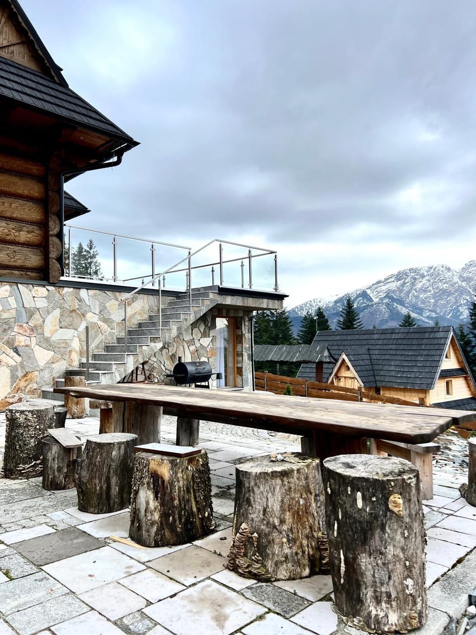 Natural landscape, Balcony/Terrace, Mountain view