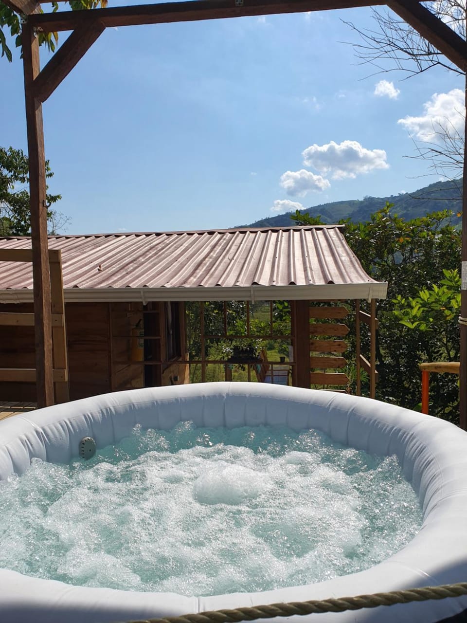 Natural landscape, Hot Tub, Mountain view