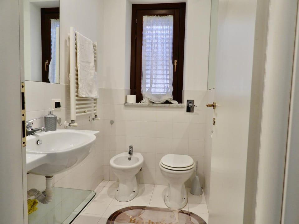 Toilet, Bathroom, bidet, towels
