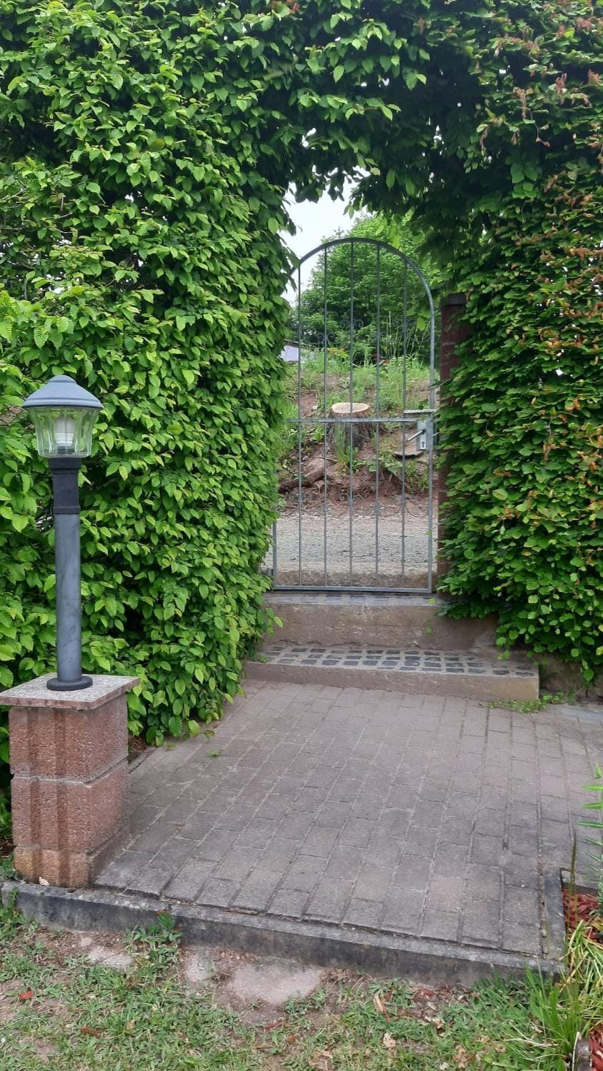 Facade/entrance, Garden view