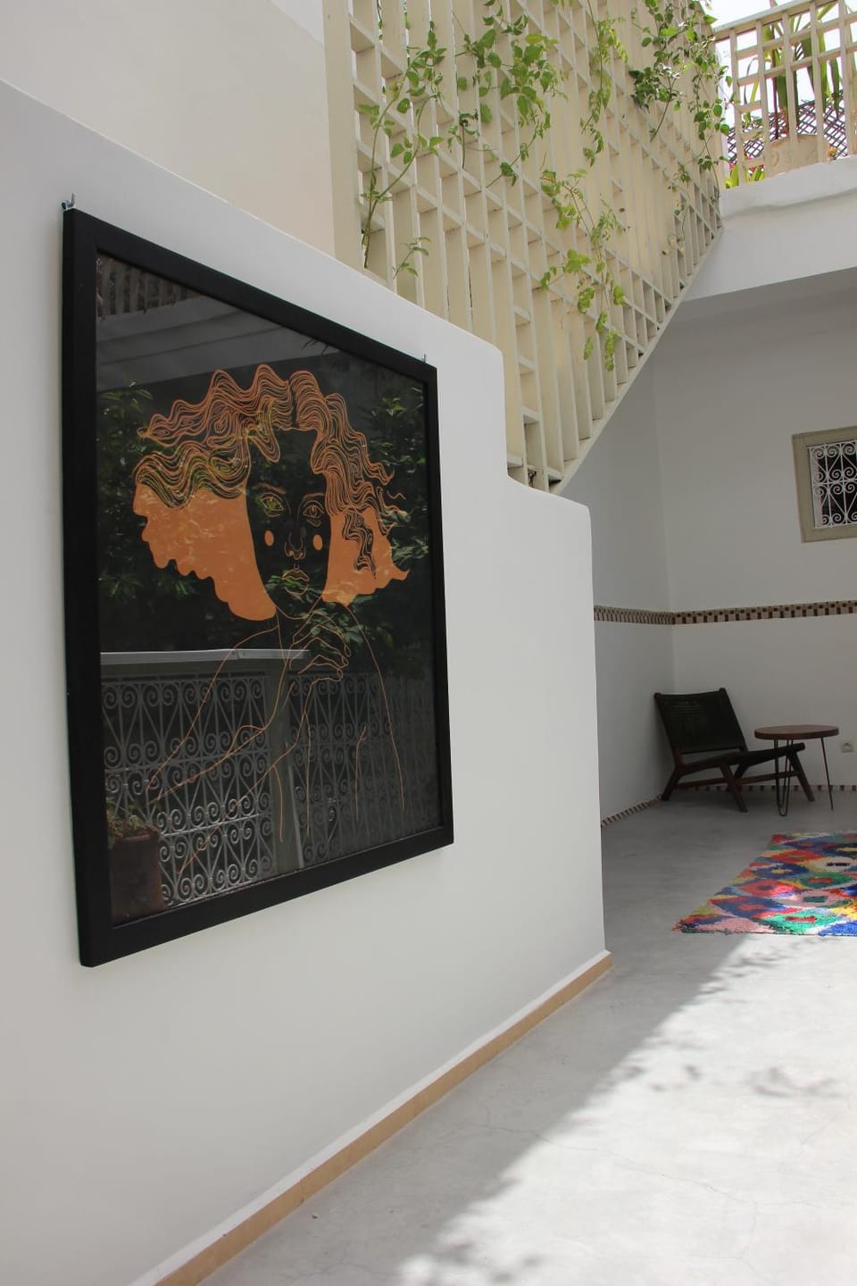 Property building, Patio