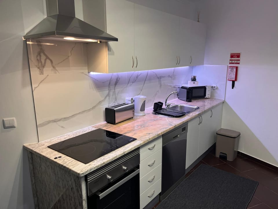 Kitchen or kitchenette, kitchen