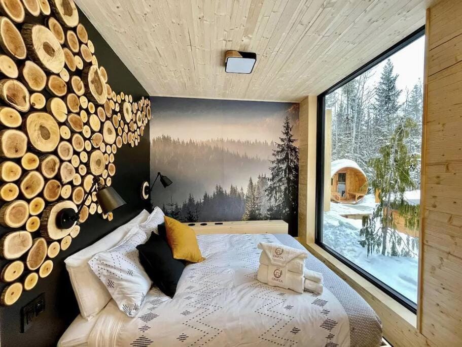 ONNEA - Magical Chalet & Spa - Sauna - Fireplace - EV Chrger - AC Chalet in Baie-Saint-Paul