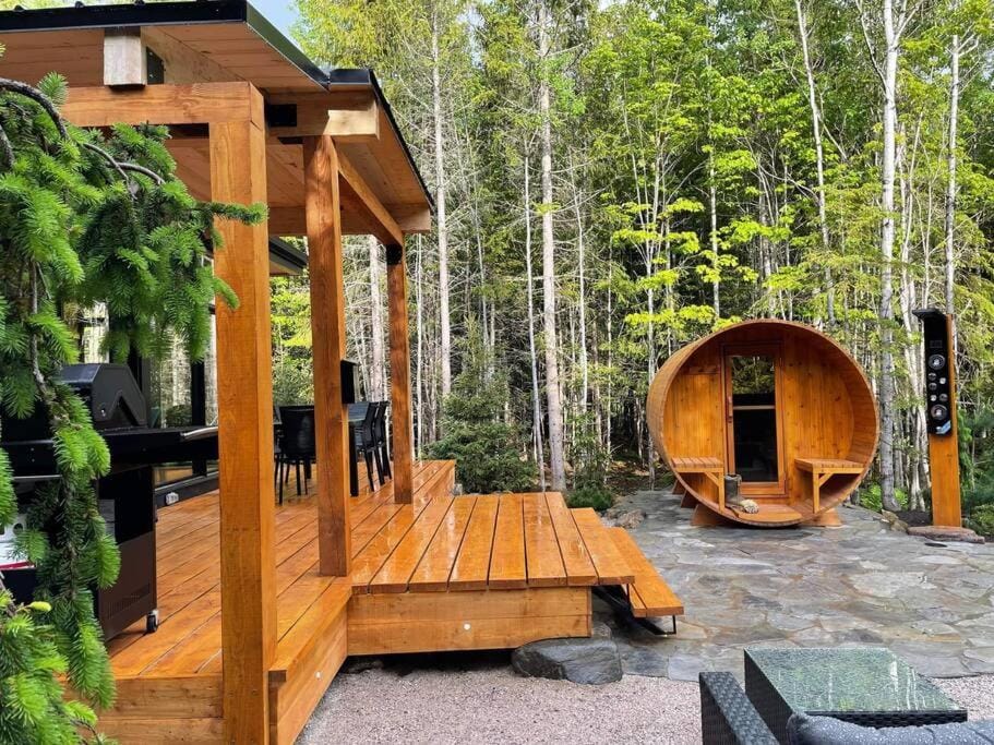 ONNEA - Magical Chalet & Spa - Sauna - Fireplace - EV Chrger - AC Chalet in Baie-Saint-Paul