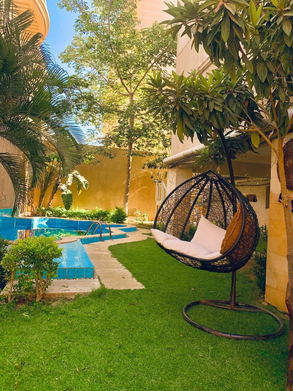 Natural landscape, Pool view