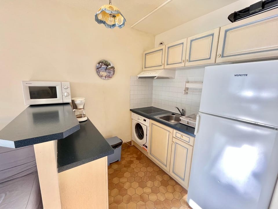 Studio Cabine avec Terrasse et Parking, Climatisé - FR-1-716-43 Cabin in La Grande-Motte