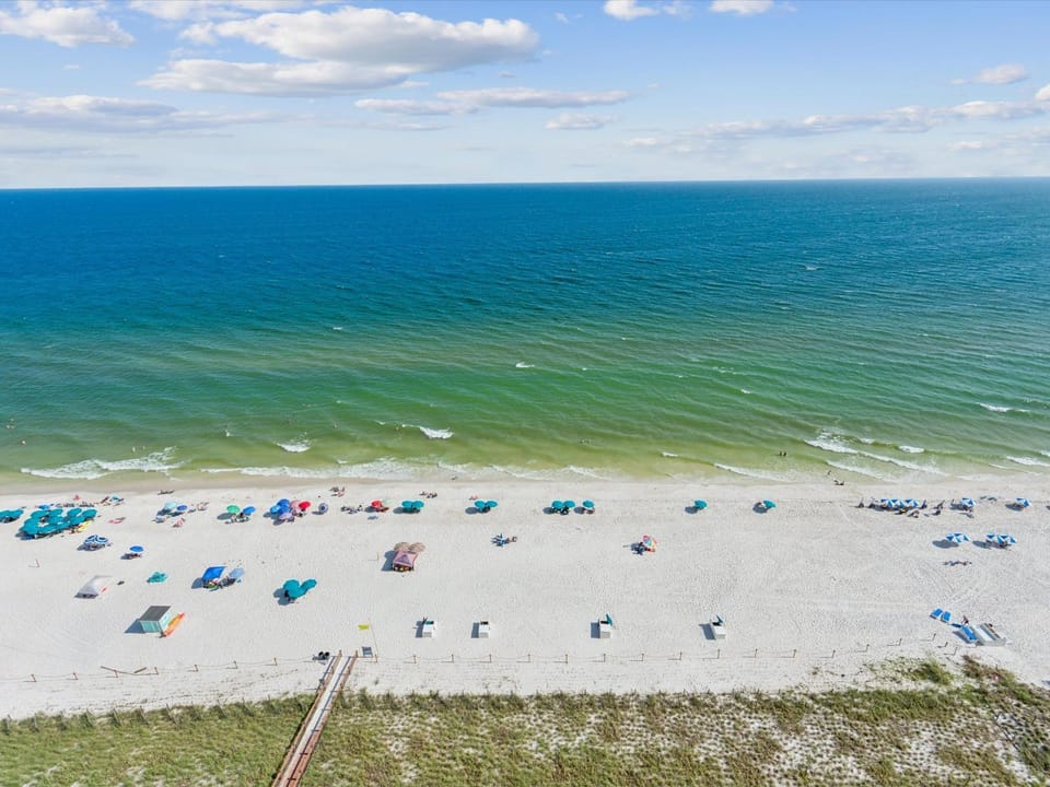 Bird's eye view, Beach