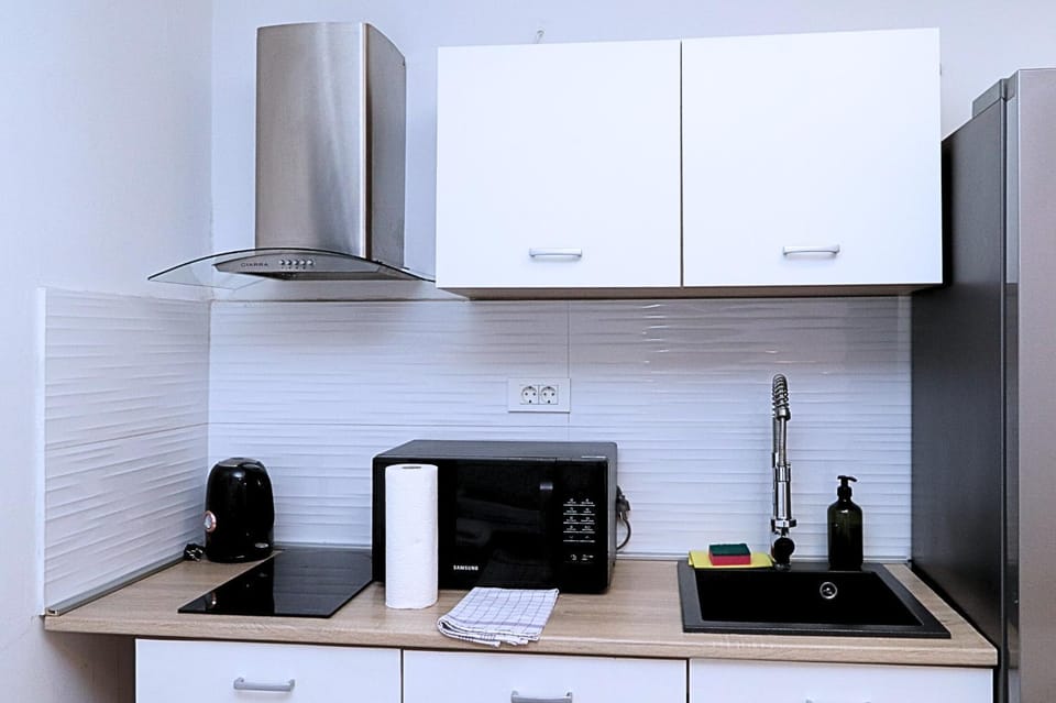 Kitchen or kitchenette, minibar, oven, pet friendly, stove, toaster