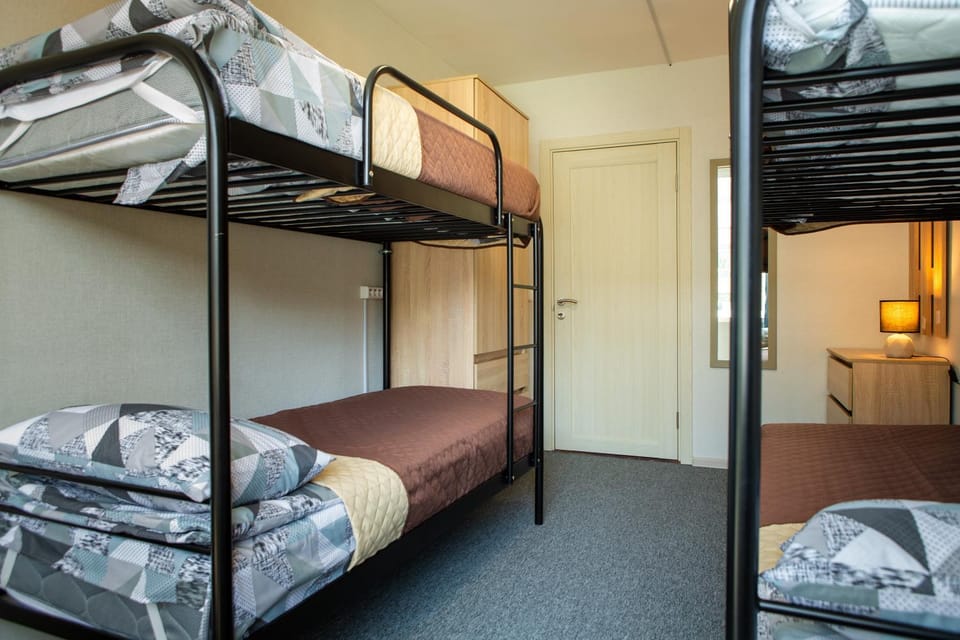 Bed, Photo of the whole room, Bedroom, bunk bed, wardrobe
