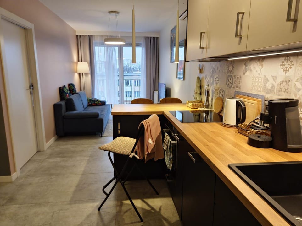 Coffee/tea facilities, Kitchen or kitchenette, Living room, Seating area, Dining area, minibar