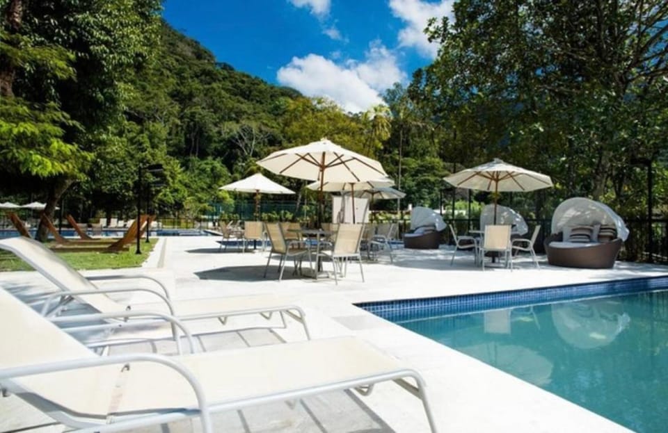 Natural landscape, Mountain view, Swimming pool