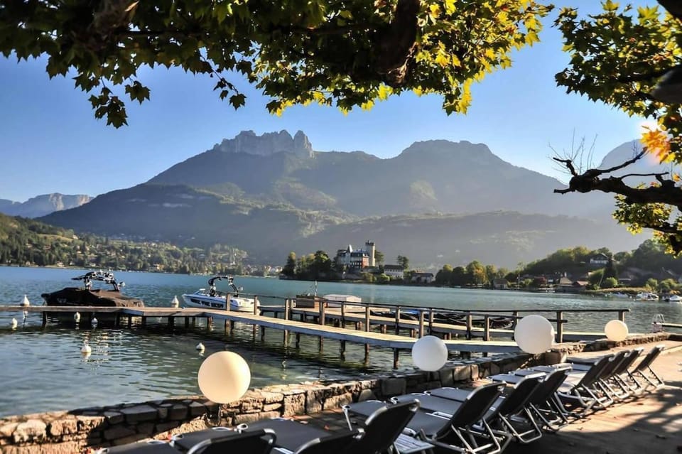 Nearby landmark, Natural landscape, Lake view, Mountain view