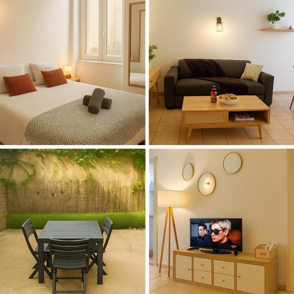 Cosy T1 30m2 avec cour en plein cœur de ville Apartment in Marmande