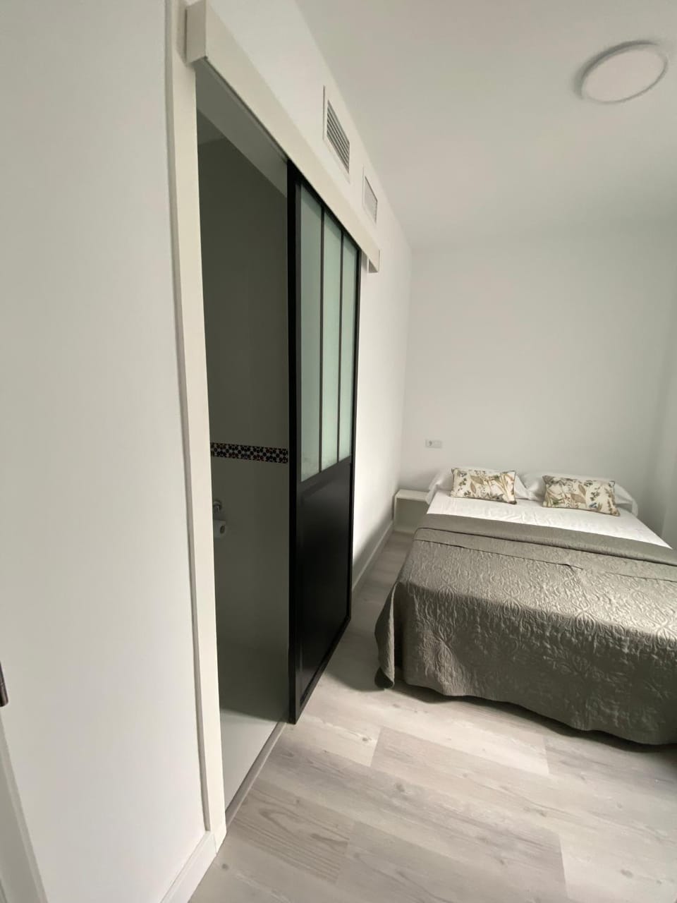 Property building, Living room, Bedroom