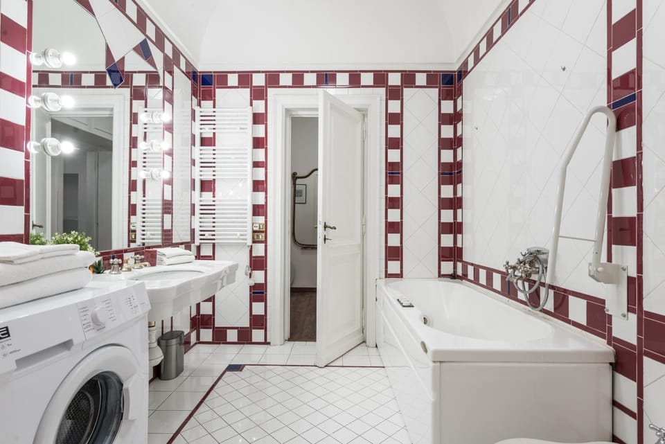 Shower, Bathroom, Bath, washing machine