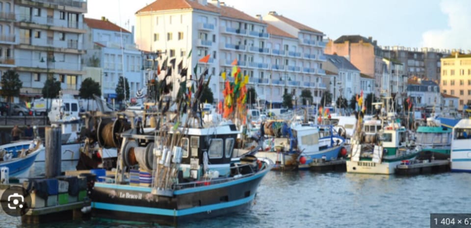 Pretty and bright studio with view on the harbor Apartment in Les Sables-d'Olonne
