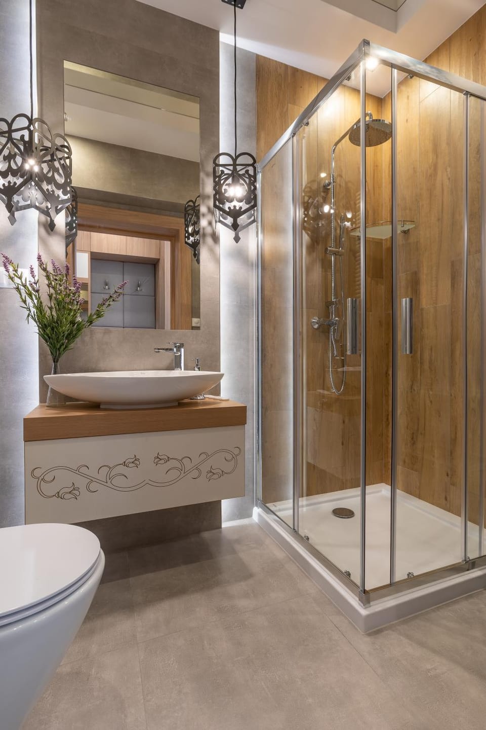 Shower, Bathroom